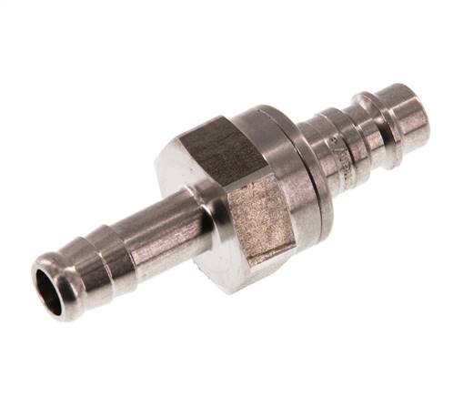 Acier inoxydable DN 7.2 (Euro) Coupleur d'air Bouchon 9 mm Pilier de tuyau Double obturation
