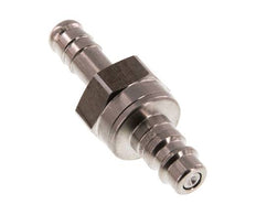 Acier inoxydable DN 7.2 (Euro) Coupleur d'air Bouchon 9 mm Pilier de tuyau Double obturation