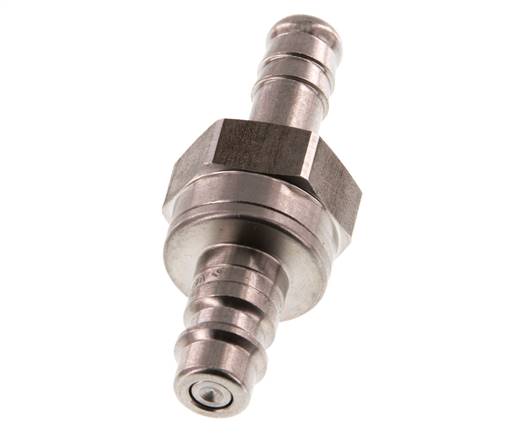 Acier inoxydable DN 7.2 (Euro) Coupleur d'air Bouchon 9 mm Pilier de tuyau Double obturation