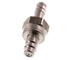 Acier inoxydable DN 7.2 (Euro) Coupleur d'air Bouchon 9 mm Pilier de tuyau Double obturation