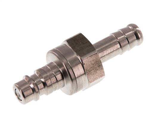 Acier inoxydable DN 7.2 (Euro) Coupleur d'air Bouchon 9 mm Pilier de tuyau Double obturation