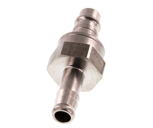 Acier inoxydable DN 7.2 (Euro) Coupleur d'air Bouchon 9 mm Pilier de tuyau Double obturation