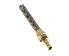 Laiton DN 7.2 (Euro) Coupleur d'air Bouchon 8x10 mm Écrou-raccord Bend-Protect