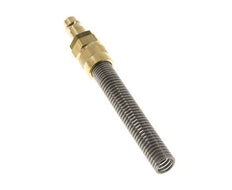 Laiton DN 7.2 (Euro) Coupleur d'air Bouchon 8x10 mm Écrou-raccord Bend-Protect