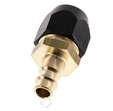 Laiton DN 7.2 (Euro) Bouchon de raccord d'air 10x16 mm Écrou-raccord