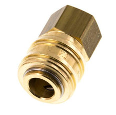 Laiton DN 7.2 (Euro) Coupleur d'air Socket G 1/4 pouce Femelle
