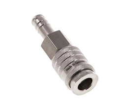 Acier inoxydable DN 7.8 Raccordement d'air Douille 10 mm Colonne de tuyau Double obturation