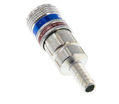 Acier/laiton DN 7.6 (7.2 Euro) Accouplement aérien de sécurité Douille 9 mm Pilier de tuyau