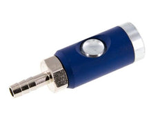 Acier trempé DN 7.4 Raccord d'air de sécurité avec bouton poussoir Pilier de tuyau de 8 mm