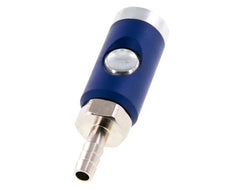 Acier trempé DN 7.4 Raccord d'air de sécurité avec bouton poussoir Pilier de tuyau de 8 mm