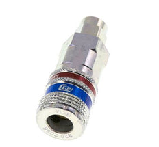 Acier/laiton DN 7.6 (7.2 Euro) Coupleur aérien de sécurité Douille 5x8 mm (streamline) Écrou-raccord