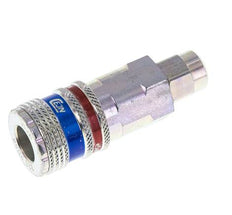 Acier/laiton DN 7.6 (7.2 Euro) Coupleur aérien de sécurité Douille 5x8 mm (streamline) Écrou-raccord