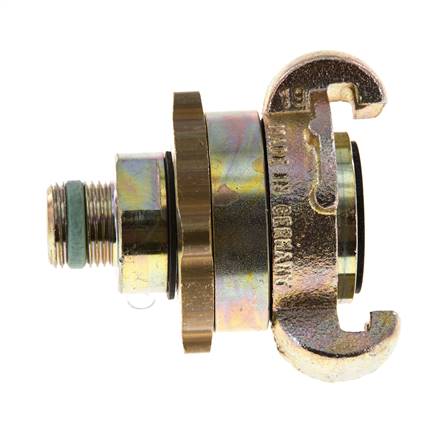 Fonte DN 10 DIN 3238 Accouplement à griffes G 3/8'' mâle