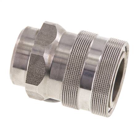 Coupleur DN 12 en acier inoxydable pour pistolet de pulvérisation Douille G 1/2 pouce filetage mâle