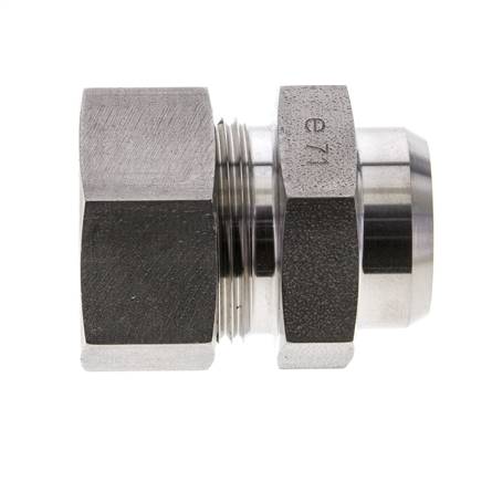 Raccord de coupe droit en acier inoxydable 28L et 32mm avec embout à souder 160 bar ISO 8434-1