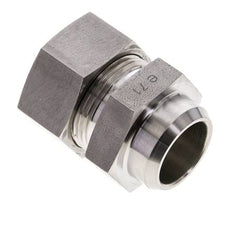 Raccord de coupe droit en acier inoxydable 28L et 32mm avec embout à souder 160 bar ISO 8434-1