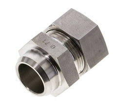 Raccord de coupe droit en acier inoxydable 28L et 32mm avec embout à souder 160 bar ISO 8434-1
