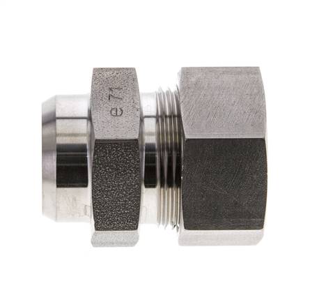 Raccord de coupe droit en acier inoxydable 28L et 32mm avec embout à souder 160 bar ISO 8434-1