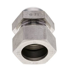 Raccord de coupe droit en acier inoxydable 28L et 32mm avec embout à souder 160 bar ISO 8434-1