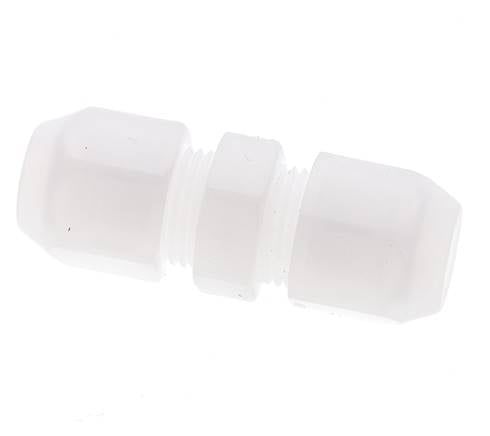 10x12 Mm PP Raccord De Tuyau Droit 10Bar/145Psi [2 Pièces]