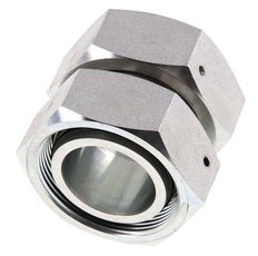 42L Acier zingué Droit avec pivot 160 bar NBR Joint torique Cône ISO 8434-1