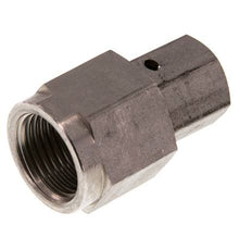 8S & G1/2'' Emerillon droit en acier inoxydable avec filetage femelle pour manomètres 630 bar Cône d'etancheite en FKM ISO 8434-1