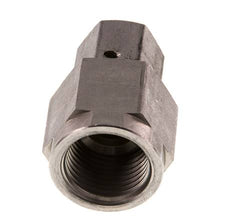 8S & G1/2'' Emerillon droit en acier inoxydable avec filetage femelle pour manomètres 630 bar Cône d'etancheite en FKM ISO 8434-1