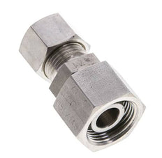 Raccord à compression droit 12L et 15L en acier inoxydable avec pivot 315 bar Joint torique FKM Cône ISO 8434-1