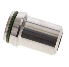 30x5mm Acier inoxydable droit avec bout à souder 400 bar FKMO-anneau ISO 8434-1