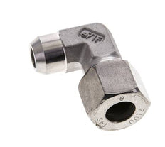 Raccord de coupe coude en acier inoxydable 14S et 19mm avec embout à souder 630 bar ISO 8434-1
