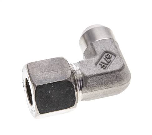 Raccord de coupe coude en acier inoxydable 14S et 19mm avec embout à souder 630 bar ISO 8434-1