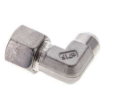 Raccord de coupe coude en acier inoxydable 14S et 19mm avec embout à souder 630 bar ISO 8434-1