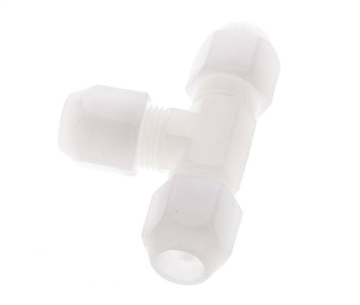 10x12 mm PVDF T-Forme Raccord De Tuyau 10bar/145psi