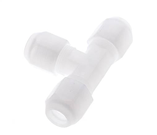 8x10 Mm PP T-Forme Raccord De Tuyau 10Bar/145Psi