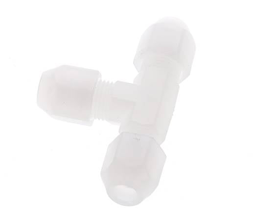 4x6 Mm PVDF T-Forme Tee Tuyau Raccord 10Bar/145Psi