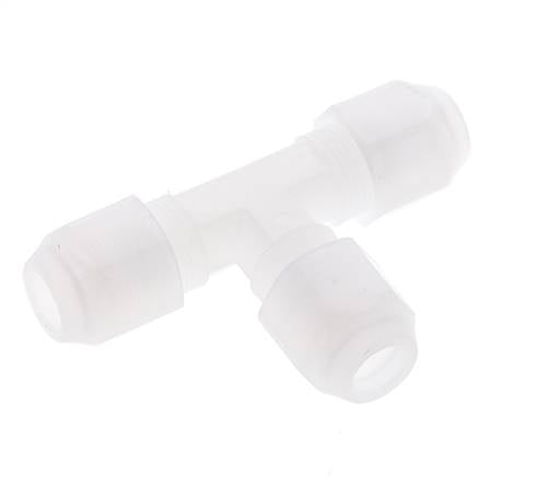 6x8 mm PP T-Forme Tee Tuyau Raccord 10bar/145psi