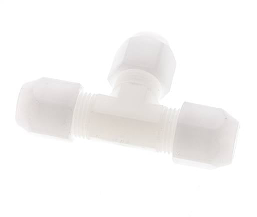 10x12 mm PVDF T-Forme Raccord De Tuyau 10bar/145psi