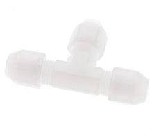 4x6 Mm PVDF T-Forme Tee Tuyau Raccord 10Bar/145Psi