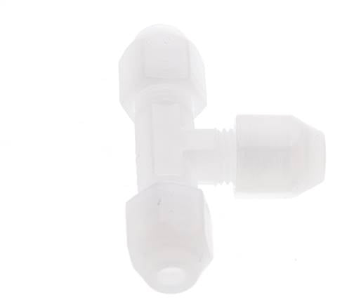 2X4 Mm PP T-Forme Tee Tuyau Raccord 10Bar/145Psi [2 Pièces]