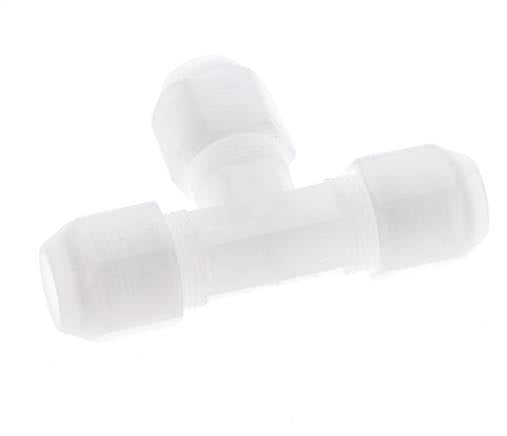 8x10 Mm PP T-Forme Raccord De Tuyau 10Bar/145Psi