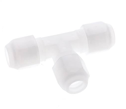 8x10 Mm PP T-Forme Raccord De Tuyau 10Bar/145Psi