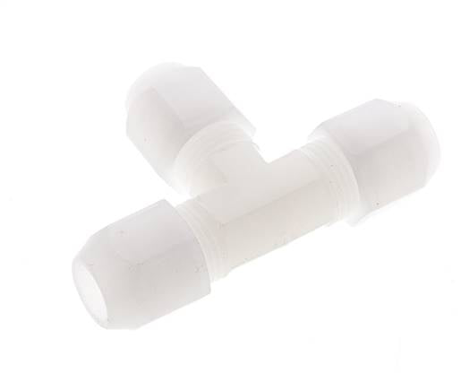 10x12 mm PVDF T-Forme Raccord De Tuyau 10bar/145psi