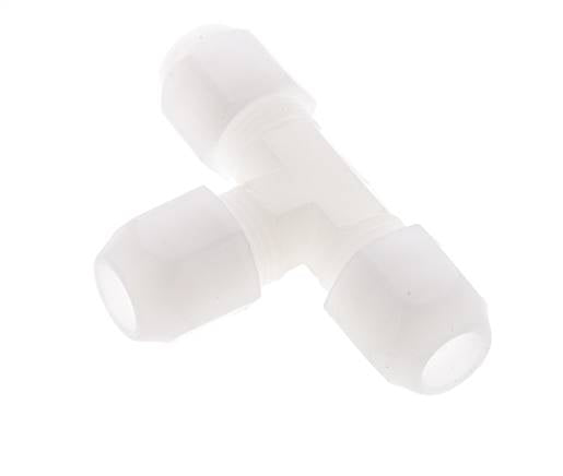 10x12 mm PVDF T-Forme Raccord De Tuyau 10bar/145psi