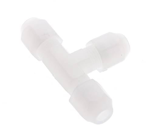 4x6 Mm PVDF T-Forme Tee Tuyau Raccord 10Bar/145Psi