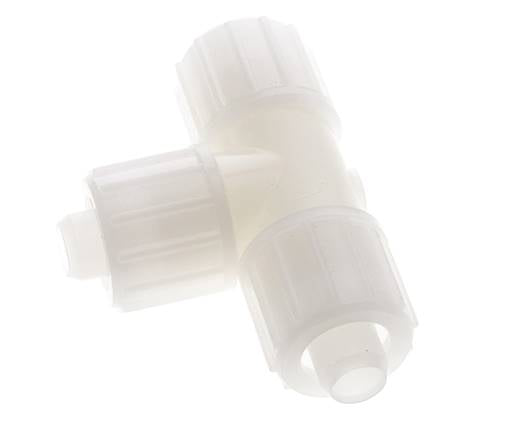 20x13mm PVDF T-Forme Raccord De Compression 10 Bar PVC Et PA