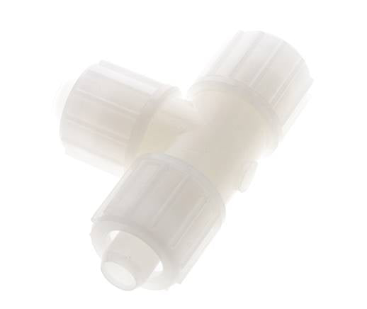 20x13mm PVDF T-Forme Raccord De Compression 10 Bar PVC Et PA