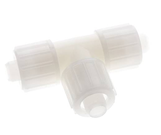 20x13mm PVDF T-Forme Raccord De Compression 10 Bar PVC Et PA