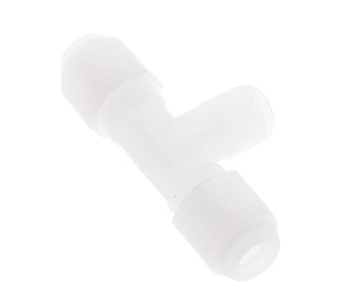 6x8 Mm&R1/4'' PP T-Forme Tee Raccord De Tuyau Avec Filetage Mâle 10Bar/145Psi [2 Pièces]