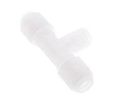 6x8 Mm&R1/4'' PP T-Forme Tee Raccord De Tuyau Avec Filetage Mâle 10Bar/145Psi [2 Pièces]