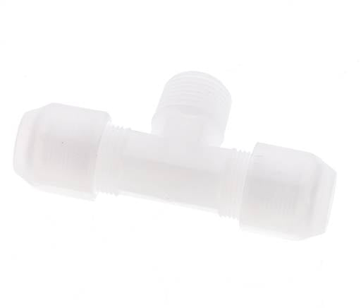 8x10 Mm&R3/8'' PP T-Forme Tee Raccord De Tuyau Avec Filetage Mâle 10Bar/145Psi [2 Pièces]